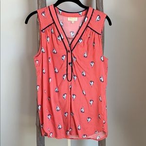 ModCloth sleeveless top, like new!